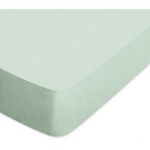 Drap housse uni coton alto Bonnet de 30 cm 80x200 cm