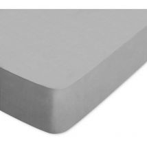 Drap housse uni coton ALTO Bonnet de 50 cm 120x190 cm