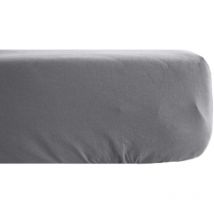 Drap housse uni percale de coton manoir Bonnet de 35 cm 160x200 cm