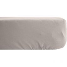 Drap housse uni percale de coton manoir Bonnet de 35 cm 180x200 cm