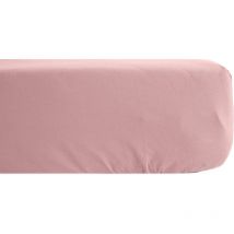 Drap housse uni percale de coton manoir Bonnet de 35 cm 160x200 cm