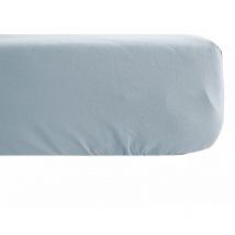 Drap housse uni percale de coton manoir Bonnet de 35 cm 180x200 cm