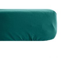 Drap housse uni percale de coton manoir Bonnet de 35 cm 90x190 cm