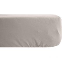 Drap housse uni percale de coton manoir Bonnet de 40 cm 200x200 cm