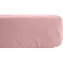 Drap housse uni percale de coton MANOIR Bonnet de 40 cm 200x200 cm