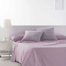 Drap de dessus Naturals Lila Bed de 90 (160 x 270 cm)