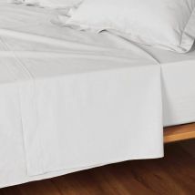 Drap plat 2 personnes 240x300 cm - 100% coton