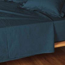 Drap plat 2 personnes 240x300 cm - 100% coton