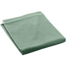 Drap plat 240 x 300 cm Percale de coton tilleul