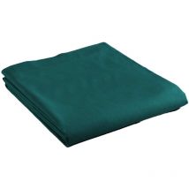 Drap plat coton 240 x 300 cm biolina emeraude