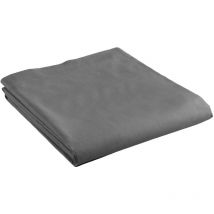 Drap plat coton 240 x 300 cm Emotion anthracite
