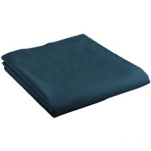 Drap plat coton 240 x 300 cm Emotion bleu