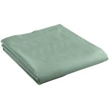 Drap plat coton 240 x 300 cm Emotion sauge