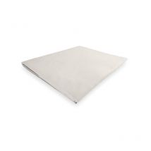 Drap plat en polycoton 280x300 cm percale lin, par Soleil d'ocre