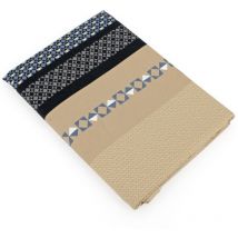 Drap plat percale de coton MARLOW 180x290 cm
