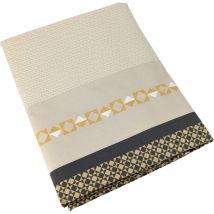 Drap plat percale de coton marlow 240x310 cm