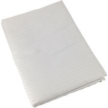 Drap plat satin de coton grand hôtel 280x310 cm