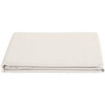 Drap plat uni percale de coton manoir 240x300 cm