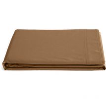 Drap plat uni percale de coton MANOIR 270x300 cm