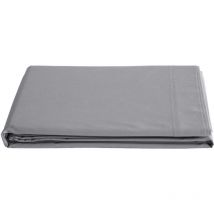 Drap plat uni percale de coton manoir 270x300 cm