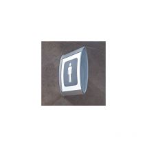 Signaletique.biz France - Drapeau signalisation mural double face.- - 150 x 400 mm