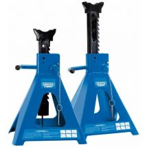 Draper 01815 - Pair of Pneumatic Rise Ratcheting Axle Stands (10 tonne)