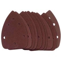 31977 Ten 97 x 140 x 140mm Assorted Grit Hook and Loop Sander - Draper