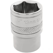 DRAPER 32633 - 1/4 Sq. Dr. Hi-Torq 6 Point Socket (13mm)