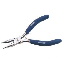38A 125mm Carbon Steel Long Nose Pliers - Draper