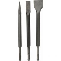 Draper sds+ Chisel Set (3 Piece) (40405)