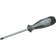 48932 No.2 x 100mm Cross Slot Screwdriver with Soft Grip Handles - Draper