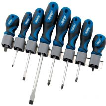 48933 - Set 8 cacciaviti, con impugnature morbide - Draper