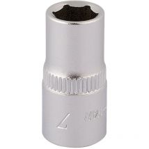 DRAPER 11096 - 7mm 1/4 Sq. Dr. Elora Hexagon Socket