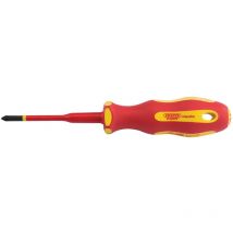Draper - 965SLIMPZ No.1 x 80mm Ergo Plus Slimline pz Type vde Screwdriver