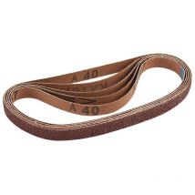 APT254 13 x 457mm 40G Aluminium Oxide Abrasive Belts - Draper