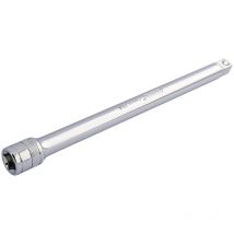 H-ext/b 1/2in Square Drive Extension Bar 250mm - Draper