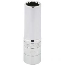 Ht-mm/b 1/2in Square Drive Hi-Torq 12 Point Deep Socket 14mm - Draper