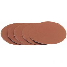 Draper SD8VB 200mm 100 Grit Hook and Eye Sanding Discs 5pk