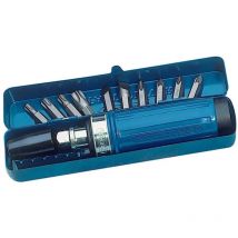 Draper Expert 22322 - Set di cacciaviti a percussione con viti e bulloni, 12 pezzi, blu