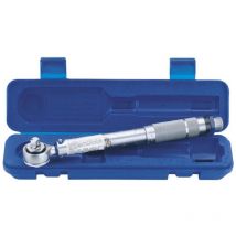 Draper Tools - Llave dinamométrica cuadrada de carraca 3/8' plata 34570