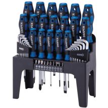 Set di Cacciaviti Draper 865/44 – 44 Pezzi – Acciaio al Cromo Vanadio – Ergonomici – Garanzia Draper
