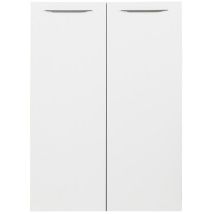 Composad - Paire de portes de la ligne Drawing Art.AN4803 K304 cm 75x105h en agglome're' recouvert de me'lamine' blanc
