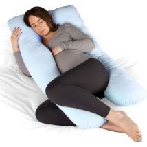 Dreamcatcher - Pregnancy Pillow Micro Fleece Maternity Nursing Cushion - Blue