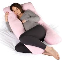 Dreamcatcher - Pregnancy Pillow Micro Fleece Maternity Nursing Cushion - Pink