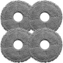 2x Paia Panni mop di ricambio lavapavimenti per Bot L10s Pro, Fino a 180 giri/min, Pressione costante, Pulizia a fondo dei pavimenti - Dreame