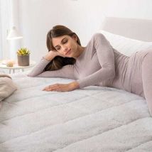 Dreamland - Hunker Down Scandi Sherpa Under Blanket Double Dual Control