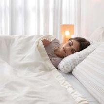 Dreamland - Peaceful Dreams Warming Over Blanket Single Ivory