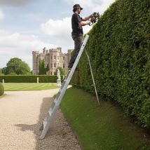 Obstleiter mit 12 Sprossen und obere Spitze - Max. Arbeitshöhe 4,79 m - SCA1969/12-SCCSTO