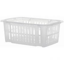 Dreh-Stapelkorb 40 x 15 x 26 cm Kunststoff, sortierte Farben