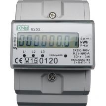 Drehstromzähler Dzt6252 230/400v 5/80a, Mid 50-60hz S0